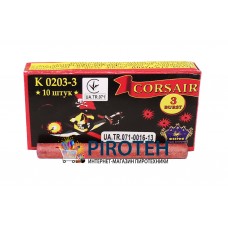 Петарди Корсар 3 на 3 постріли (К0203-3) Феєрія