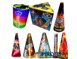 Піротехнічні фонтани | Вулкани