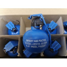 Страйкбольна граната, граната навчальна імітаційна з активною чекою (П-67-У НАТО) Залізний порошок